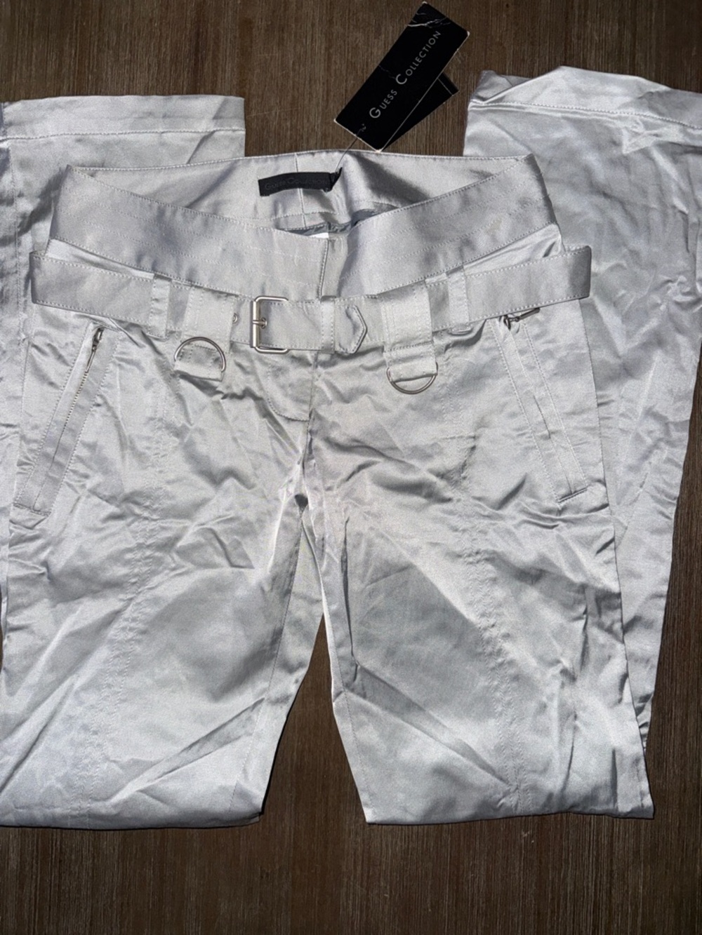 vintage guess collection grey pants